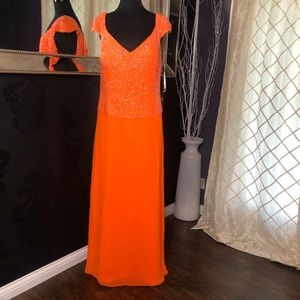 ANDY ANAND COUTURE DRESS 3XL NWT